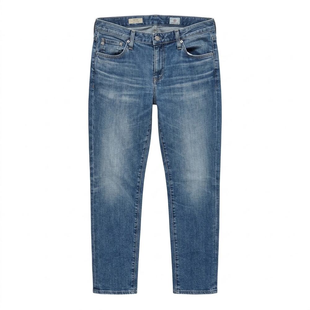 AG Adriano Goldschmied THE Stilt Straight Leg Wash Jeans Women Size 32R